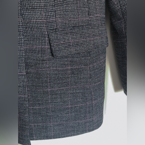 Maje Vincio Fitted Check Blazer - Picture 10 of 16